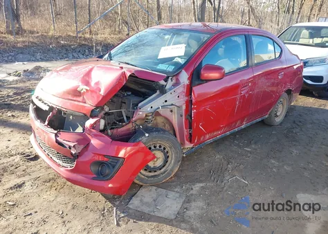 2020 Mitsubishi Mirage G4 Es from USA, damaged, VIN ML32F3FJ8LHF07801